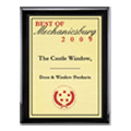 Castle Windows Best of Mechanicsburg Award 2009